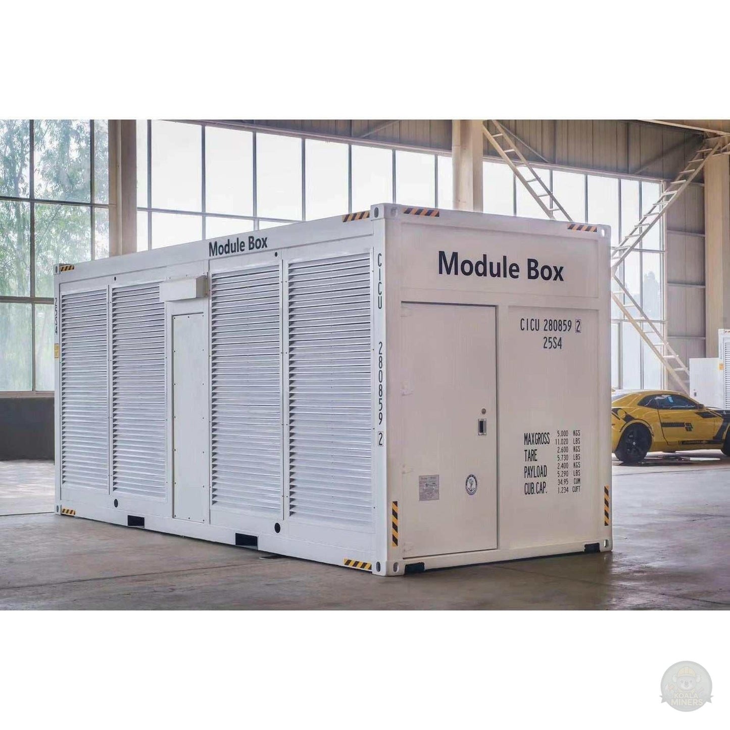 ModuleBox V4 Smart Aircooled Mobile Mining Container 20HC 40HC.-MINERS MARKET-MINERS MARKET