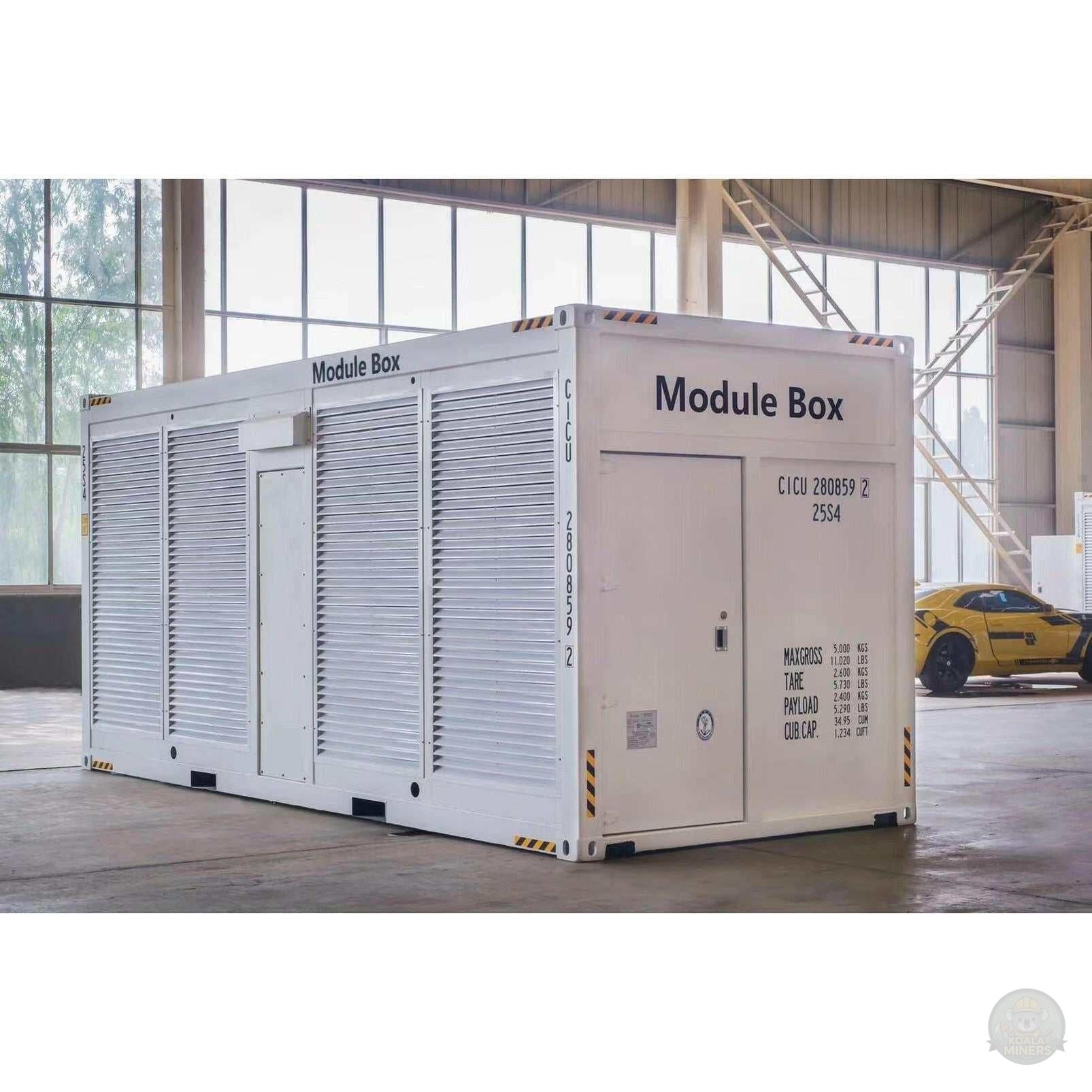 ModuleBox V4 Smart Aircooled Mobile Mining Container 20HC 40HC.-MINERS MARKET-MINERS MARKET