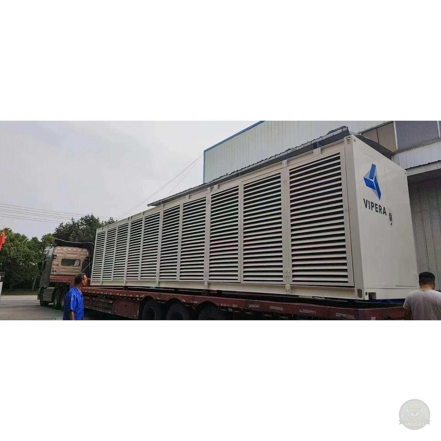 ModuleBox V4 Smart Aircooled Mobile Mining Container 20HC 40HC.-MINERS MARKET-MINERS MARKET