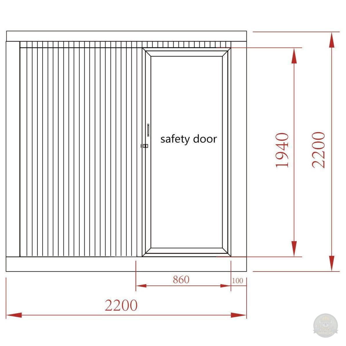 RhyBox 40ft Mining Container 1.2MW.-MINERS MARKET-MINERS MARKET